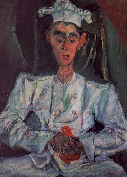 Chaim Soutine The Little Pastry Cook oil painting picture